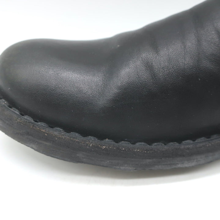 Fiorentini + Baker Elina Eternity Back-Zip Ankle Boots Black Leather Size 38/9