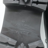 Alaia Eyelet-Embellished Derby Loafers Black Leather Size 39