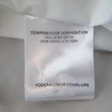 Alexander McQueen Harness Shirt White Cotton Poplin Size 52