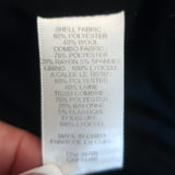 Rebecca Taylor Leopard Zip-Hem Peplum Jacket Gray & Black Wool Knit Size 6