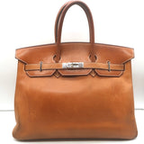 Hermes Birkin 30 Bag Fauve Box Leather Palladium Hardware 2003