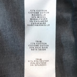 Paul Smith Sequined Yoke Snap-Front Shirt Blue Chambray Size Extra Large