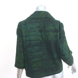 Marni Winter Edition 2013 Jacket Green Printed Cotton Twill Size 38