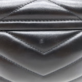Saint Laurent LouLou Toy Mini Crossbody Bag Black Quilted Leather