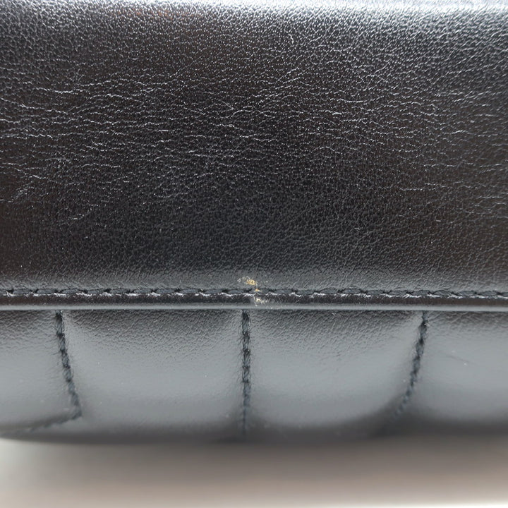 Saint Laurent LouLou Toy Mini Crossbody Bag Black Quilted Leather