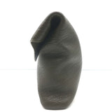 Saint Laurent Cassandre Large Envelope Pouch Light Musk Leather Clutch NEW