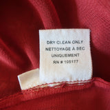 Ulla Johnson Sleeveless Mini Dress Noelle Ruby Printed Silk Georgette Size 8