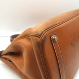 Hermes Birkin 30 Bag Fauve Box Leather Palladium Hardware 2003