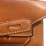 Hermes Birkin 30 Bag Fauve Box Leather Palladium Hardware 2003