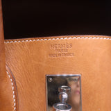 Hermes Birkin 30 Bag Fauve Box Leather Palladium Hardware 2003