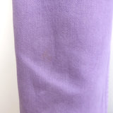 1/OFF Paris Upcycled Double-Waisted High Rise Jeans Lilac Denim Size Small