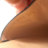 Gianvito Rossi d'Orsay Pointed Toe Flats Leopard Print Pony Hair Size 39.5