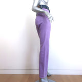 1/OFF Paris Upcycled Double-Waisted High Rise Jeans Lilac Denim Size Small