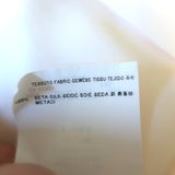 Saint Laurent Silk Button Down Shirt Ivory Size 40 Long Sleeve Blouse