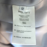 Alex Perry Hunter Sequined Strapless Midi Dress Silver Size UK 12 US 8 NEW