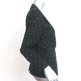 Zadig & Voltaire Vito Stars Blazer Black Size 36 One-Button Jacket