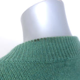 Kerri Rosenthal Ricki Max Heart Cashmere Cardigan Moss Size Large