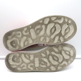 Alexander McQueen Oversized Sneakers White Leather & Hot Pink Suede Size 35