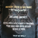 Zadig & Voltaire Vito Stars Blazer Black Size 36 One-Button Jacket