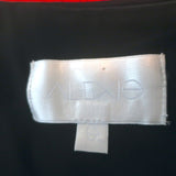 Alexis Two-Tone One Shoulder Pleated Maxi Dress Red & Black Size Small