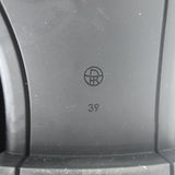 The Row Zipped Combat Boots Black Leather Size 39 Platform Ankle Boots