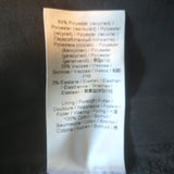 GANNI Wide Leg High Rise Pants Dark Gray Stretch Suiting Size 32