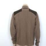 Alps & Meters Cashmere Alpine Guide Ski Sweater Brown Size Large