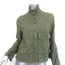 THE GREAT Swingy Army Jacket Green Size 2