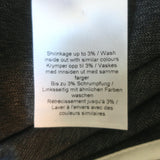 GANNI Wide Leg High Rise Pants Dark Gray Stretch Suiting Size 32