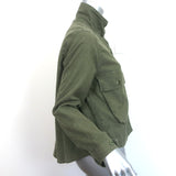 THE GREAT Swingy Army Jacket Green Size 2