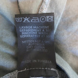 Isabel Marant Tie-Shoulder Tank Top Greenish Gray Cotton Size 38