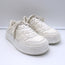 Gucci GG Embossed Low Top Sneakers White Leather Size 37.5