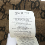 Gucci GG Knit Socks Brown Size Medium NEW