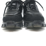 Prada Cloudbust Thunder Low Top Sneakers Black Technical Fabric Size 40.5