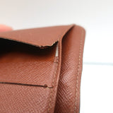 Louis Vuitton Compact Zip Wallet Brown Monogram Canvas