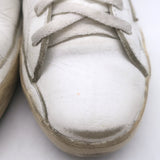 Golden Goose Superstar Tie Dye Low Top Sneakers White Leather Size 37