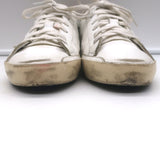 Golden Goose Superstar Tie Dye Low Top Sneakers White Leather Size 37