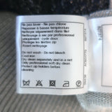 Chanel Interlocking CC Metallic Terry Zip-Up Hoodie Blue/Silver Size 40