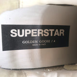 Golden Goose Superstar Tie Dye Low Top Sneakers White Leather Size 37