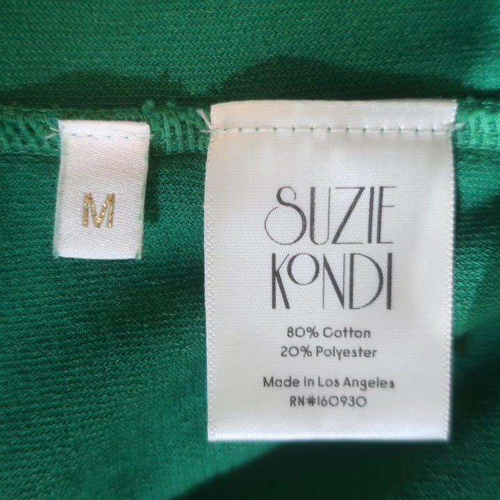Suzie Kondi Elma Terrycloth Jumpsuit Green Size Medium