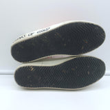 Golden Goose Heart of Gold Mid Star Sneakers White & Pink Leather Size 35