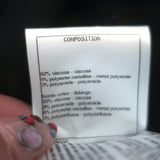 Chanel 2021 Chevron-Sequined Midi Wrap Skirt Black Metallic Knit Size 42