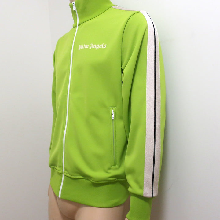 Palm Angels Classic Track Jacket Lime Green Size Medium