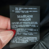 Saint Laurent Cuffed Leather Shorts Black Size 40