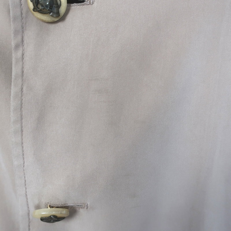 Vintage Ralph Lauren Blue Label Single-Breasted Trench Coat Beige Size 6