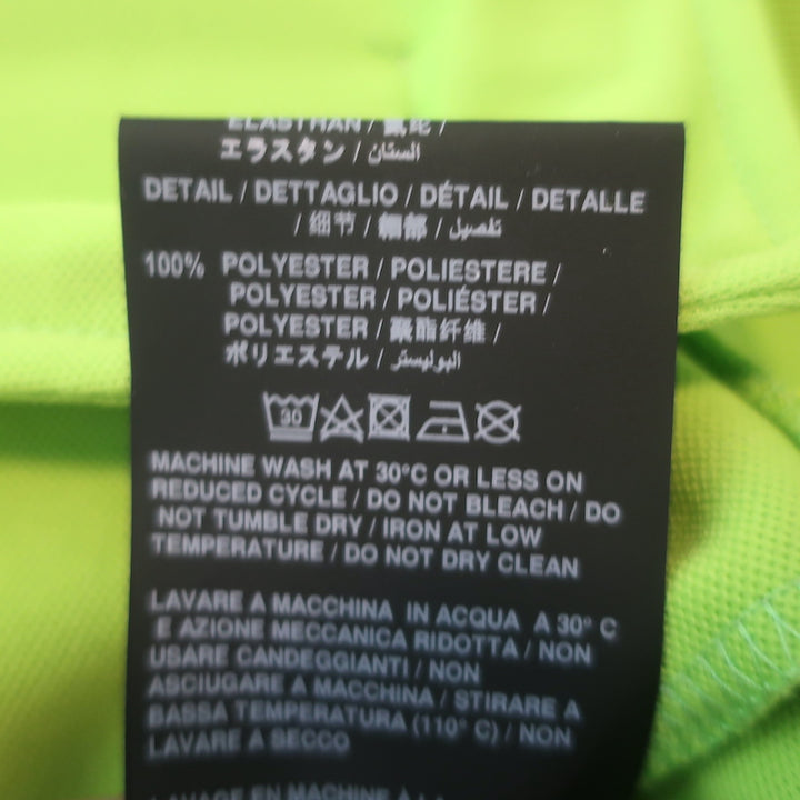 Palm Angels Classic Track Jacket Lime Green Size Medium