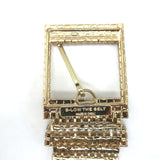 B-Low the Belt Farah Crystal Belt Gold One Size