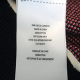 Joie Wilhelmina Destination Sweater Navy Cotton Knit Size Extra Extra Small