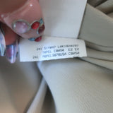 Brunello Cucinelli Metallic Leather Monili-Detail Trench Coat Silver Size 40