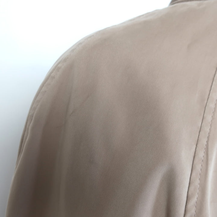 Vintage Ralph Lauren Blue Label Single-Breasted Trench Coat Beige Size 6